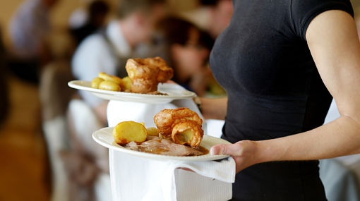 Service at Zivanadiko Restaurant